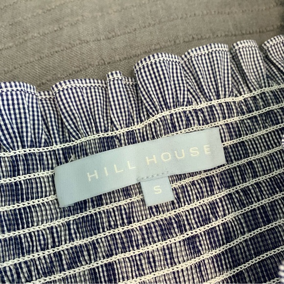 Hill House Home Nesli Nap Dress Navy Gingham Size Small - Picture 3 of 4